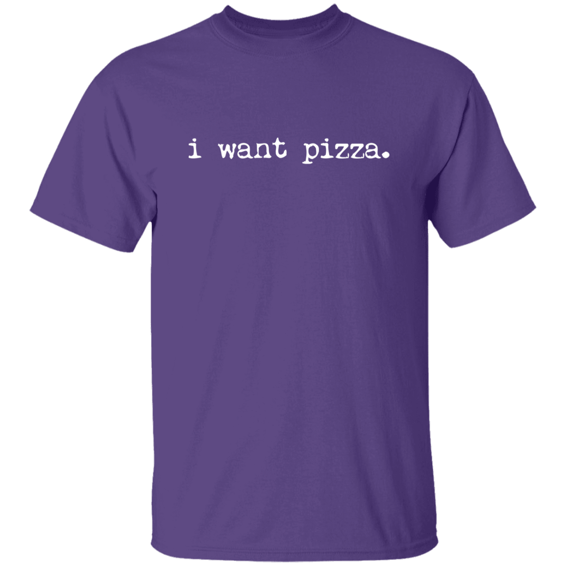 i want pizza