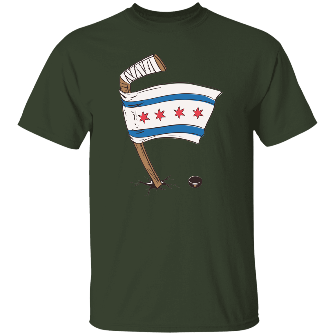 Chi Hockey Flag